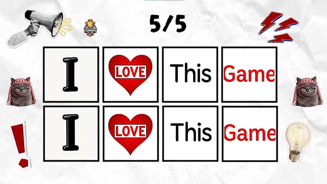Say The Word On Beat Challenge | Level 1 - 5 | Level Easy to Impossible
