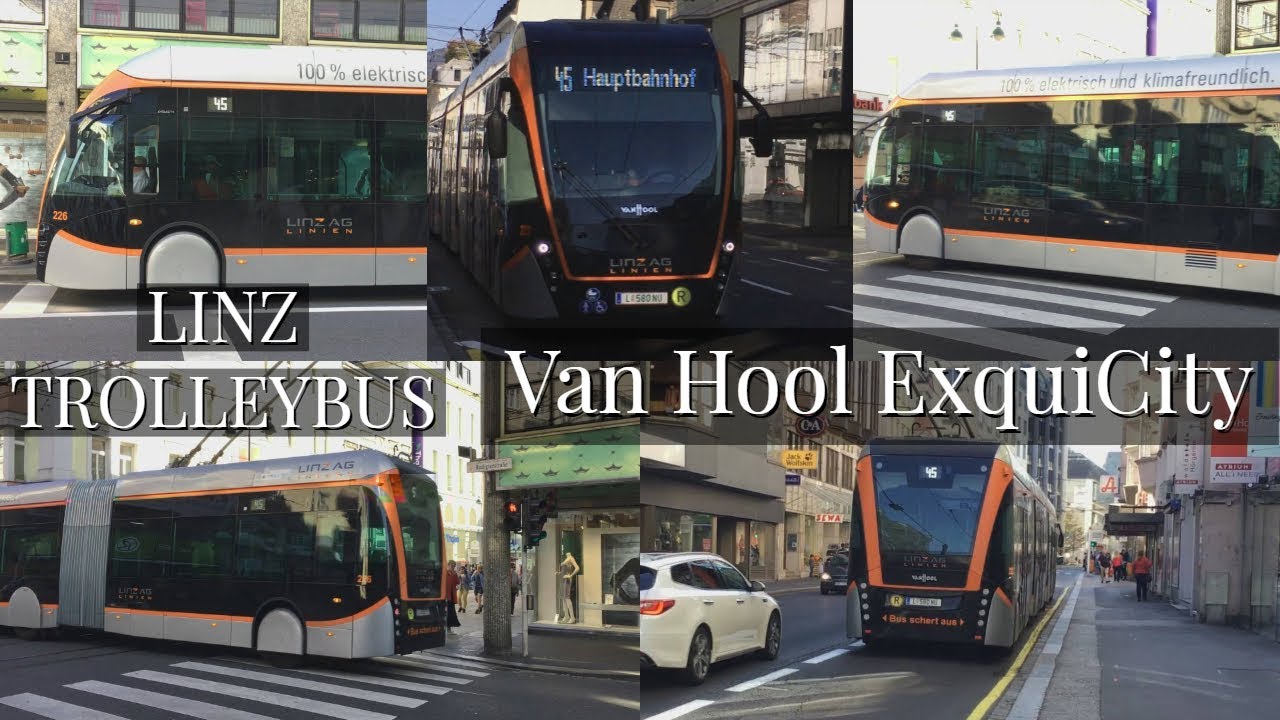 Linz Trolleybuses/TramBus | Van Hool ExquiCity | Line 45