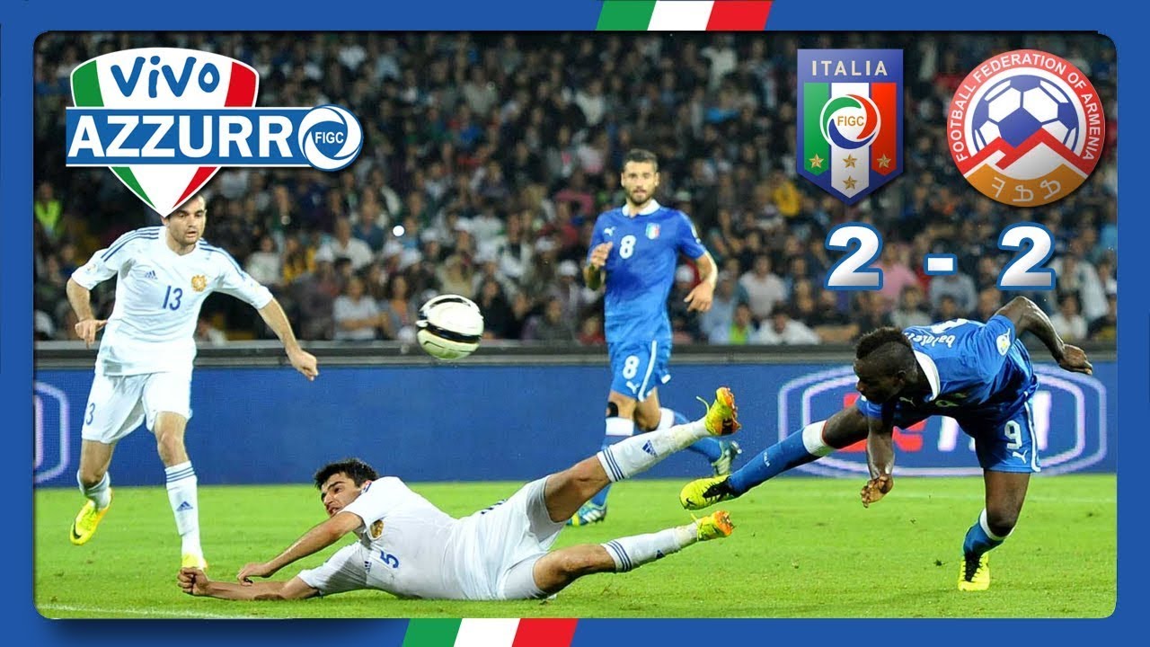 Italy vs Armenia 2-2  / 2013