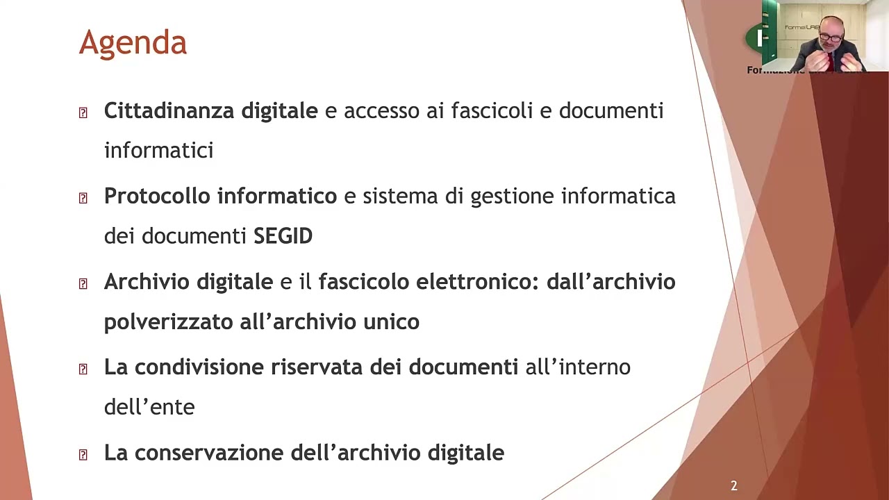 ANTEPRIMA Corso Protocollo informatico e conservazione a norma 1/10/25