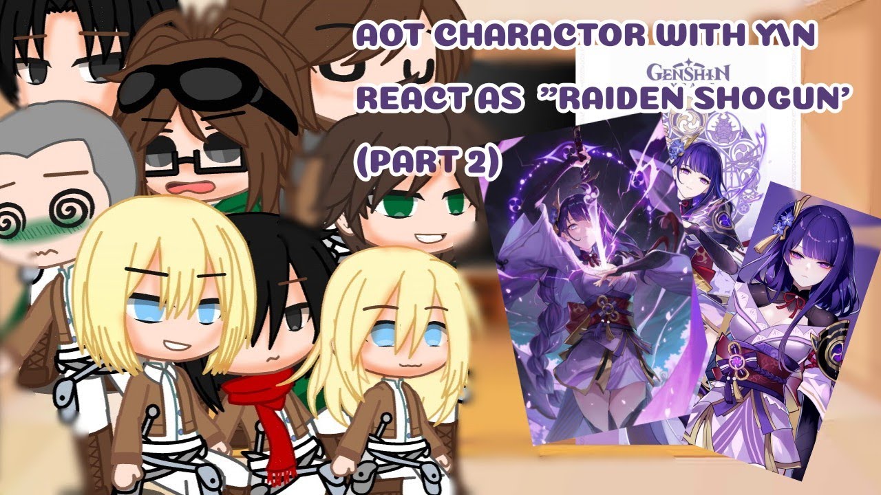 🌟💥AOT charactor with Y/N react as 