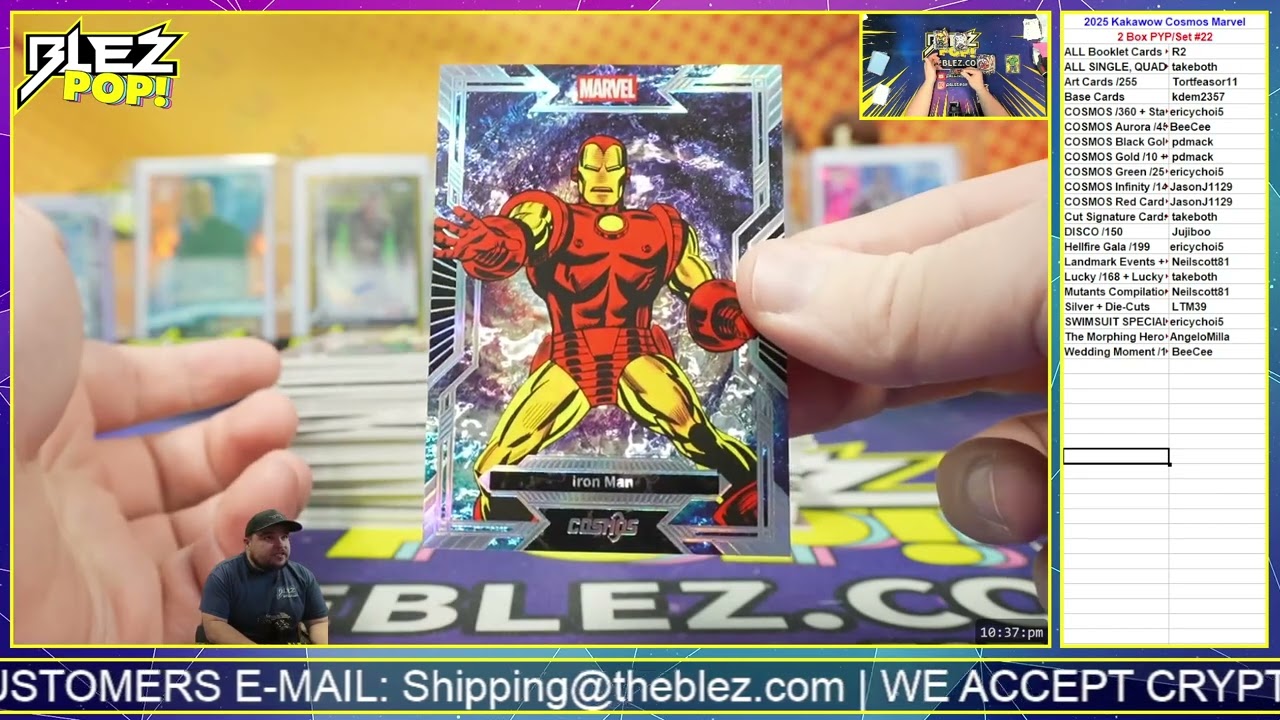 2025 Kakawow Cosmos Marvel 2 Box BREAK Pick Your Parallel Set #22