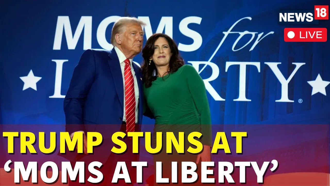 Trump Speech | Trump Addresses At Moms For Liberty Summit In Washington DC | Trump News | N18G