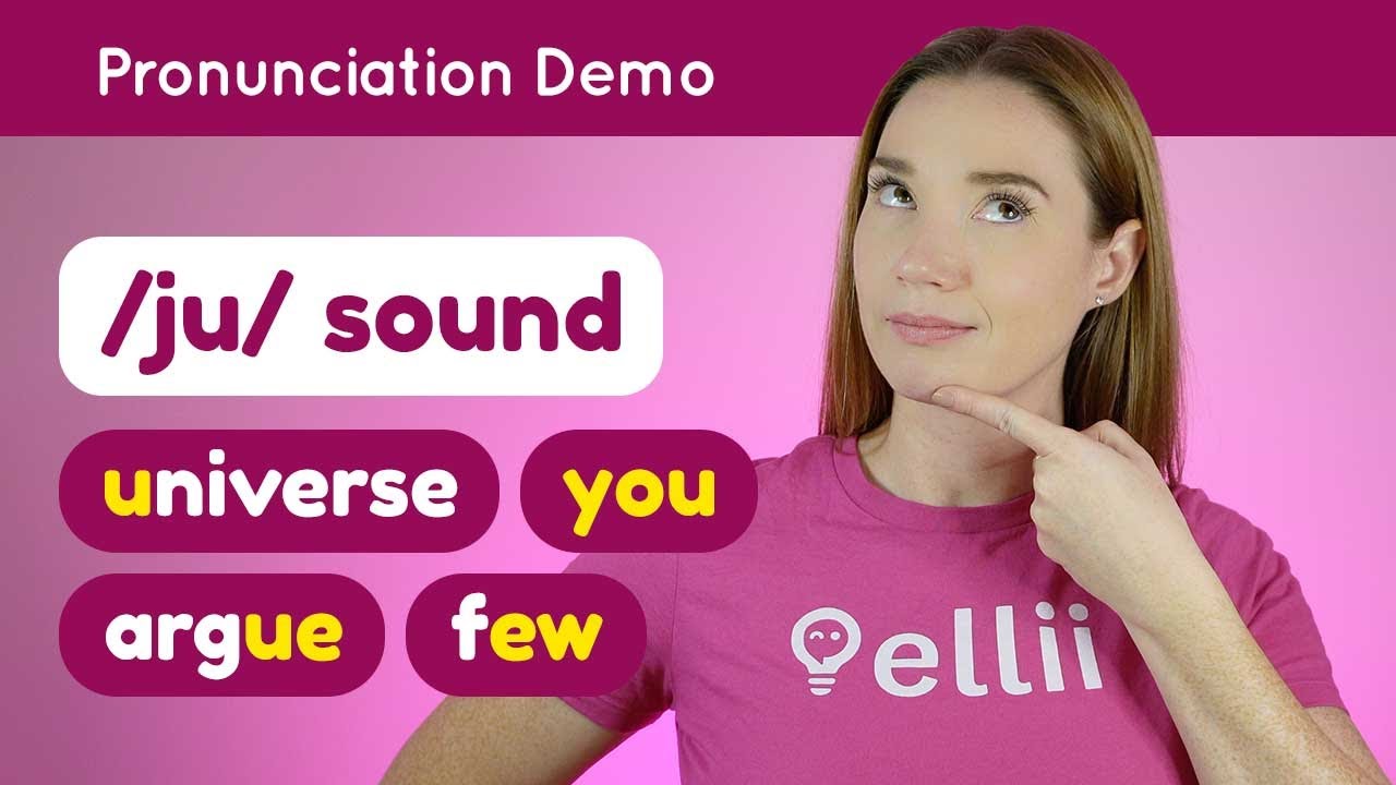 Pronouncing /ju/ – English Pronunciation Lesson (Part 1)