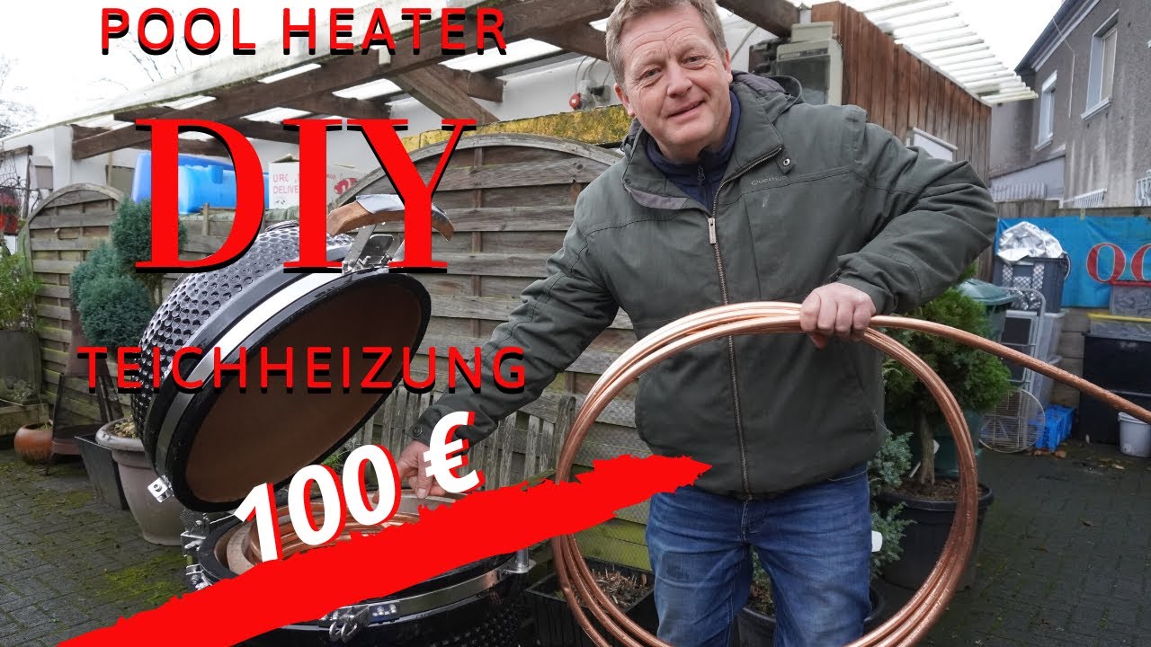 Koi Blog #249 - Pool Heater (Poolheizung), Wassererwärmung für Koi - Teiche, selber bauen, #DIY