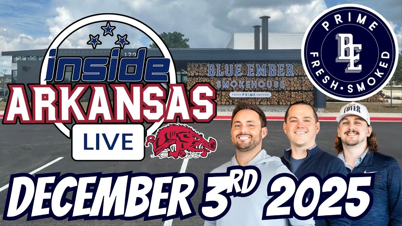 INSIDE ARKANSAS LIVE FROM BLUE EMBER SMOKEHOUSE! | Razorback Signing Day & Hogs vs. Cards