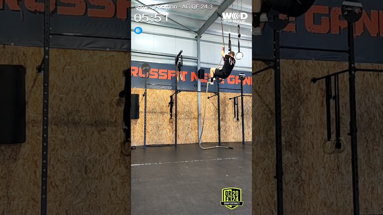 Workout No. 3 of CrossFit 2024 Quarterfinals - Individual & Age Group