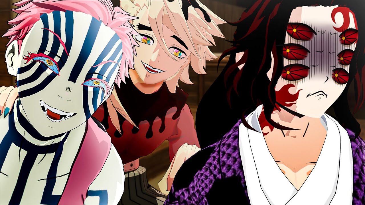 O QUE AS LUAS SUPERIORES FAZEM NAS HORAS VAGAS EM DEMON SLAYER VR