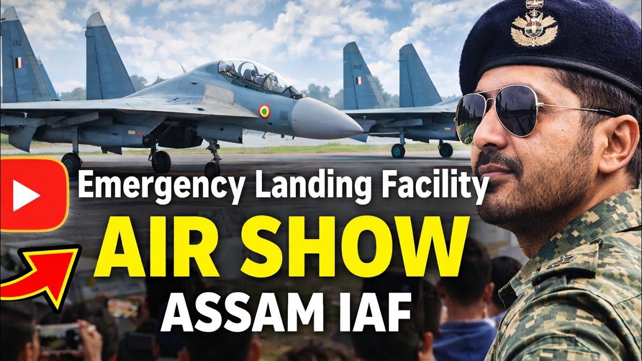 Emergency Landing Facility Air Show | Assam IAF Demo