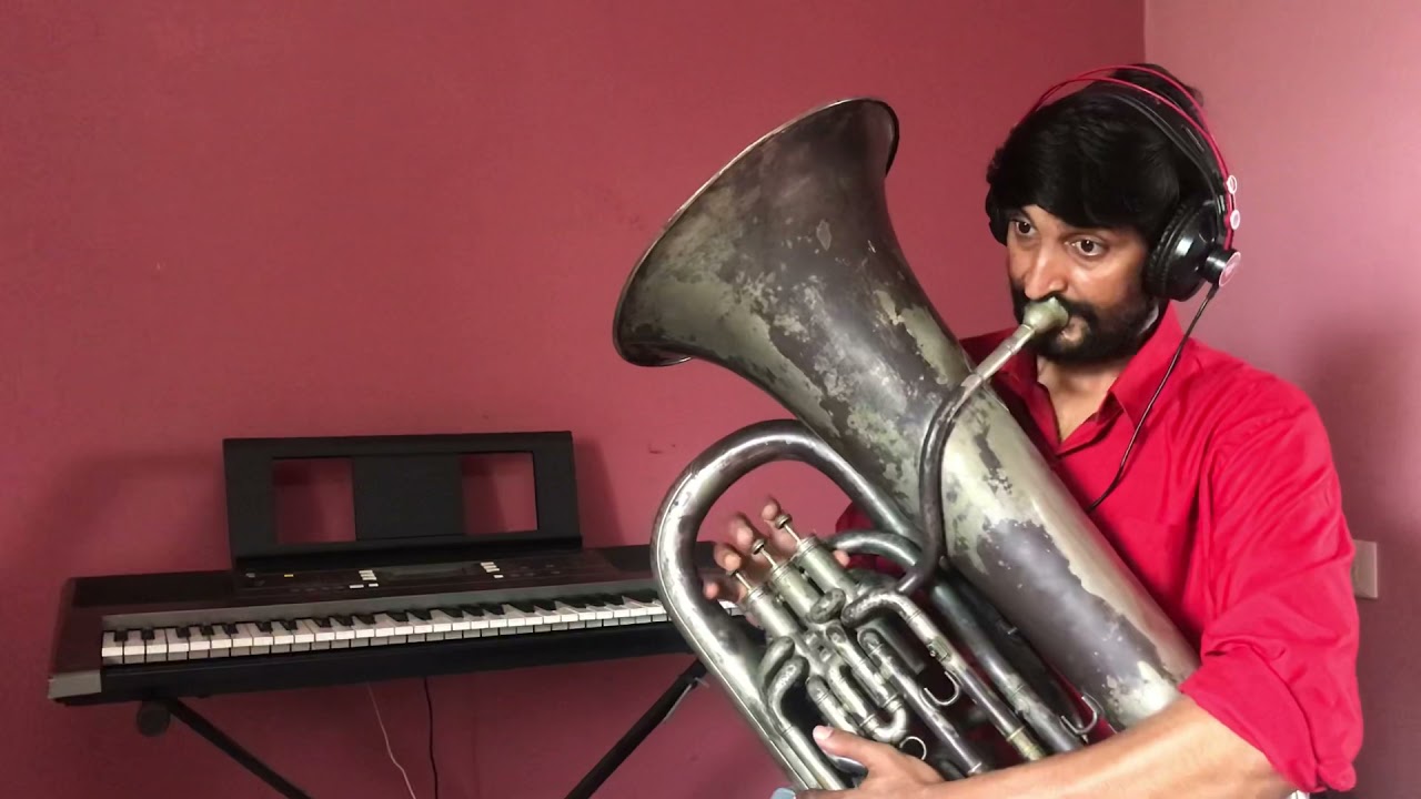 We wish you a Merry Christmas on Tuba by Raju Balnaik