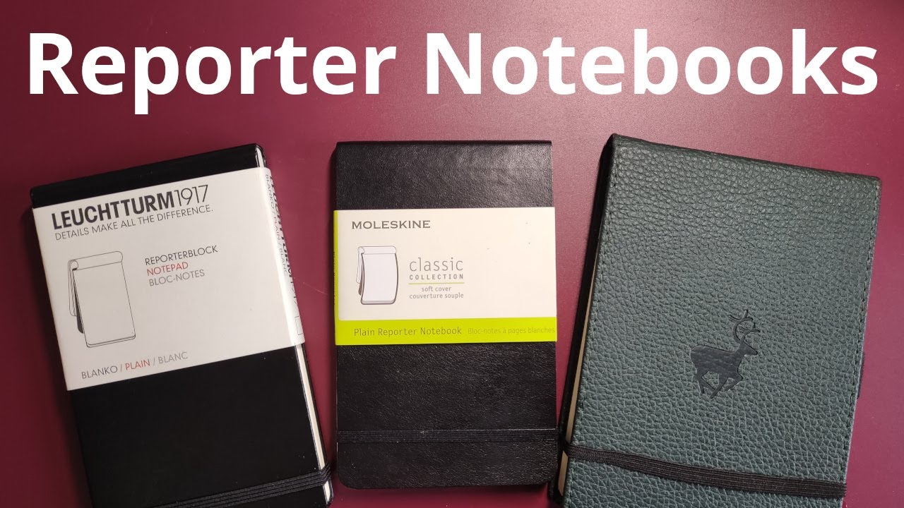 Taccuini Reporter: Moleskine, Leuchtturm e Dingbats