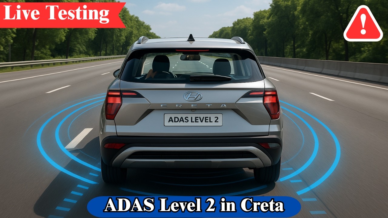 Hyundai Creta ADAS Level 2 Test (2025) | Hyundai Safety Tech Feature