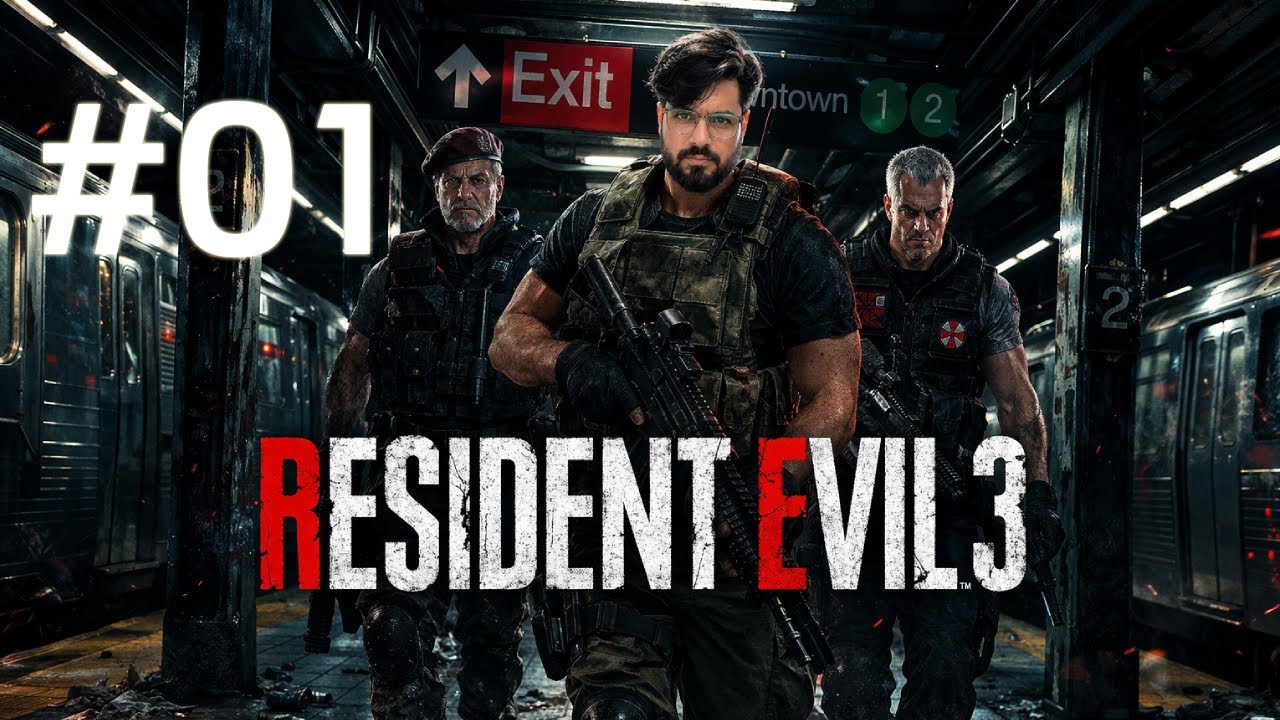 Nemesis Ka Terror 😨 Resident Evil 3 #ps5 #YtShorts #GamingShorts #Live #gameplay #game #india