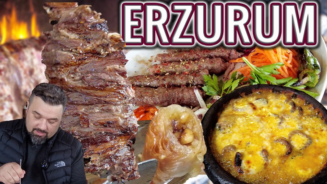 ERZURUM'DA DÜNYALARI YEDİK ! (Erzurum Lezzetleri) (Erzurum Yemek VLOG)