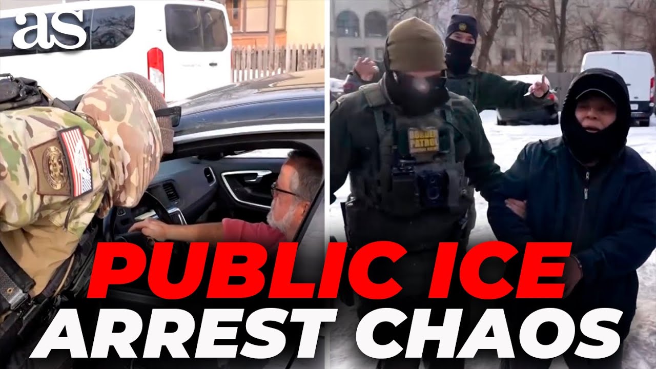 WILD SCENES in Minneapolis: ICE makes ARRESTS as crowds HONK & PROTEST