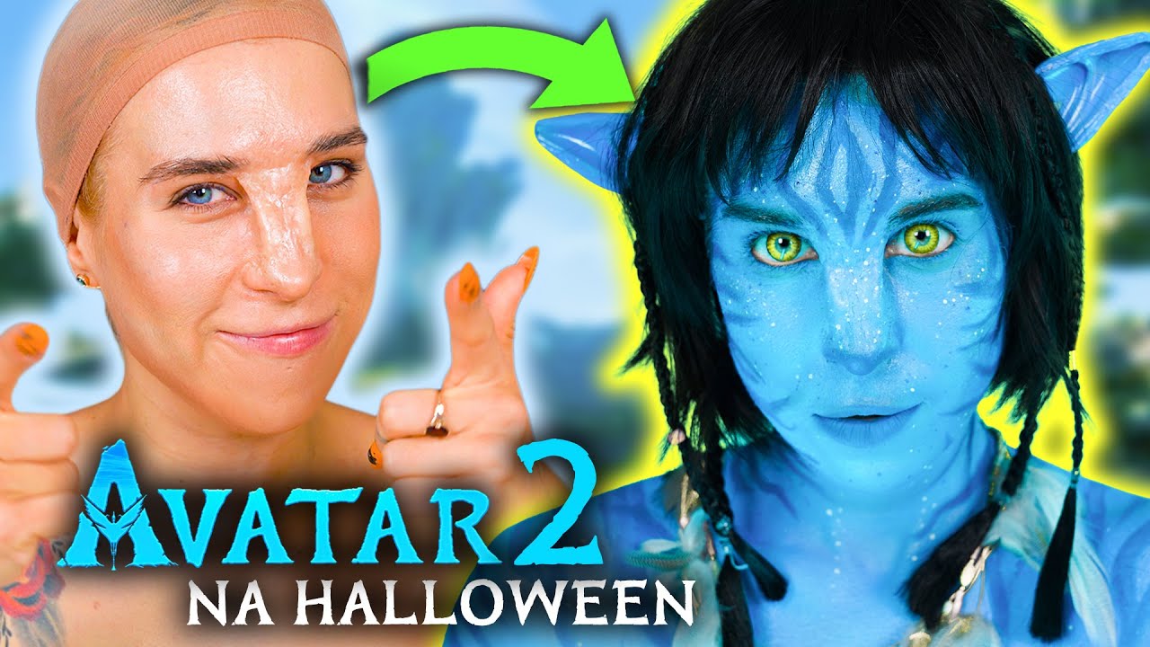 ♦ AVATAR 2 - Istota wody - makijaż na Halloween ♦ Agnieszka Grzelak Beauty