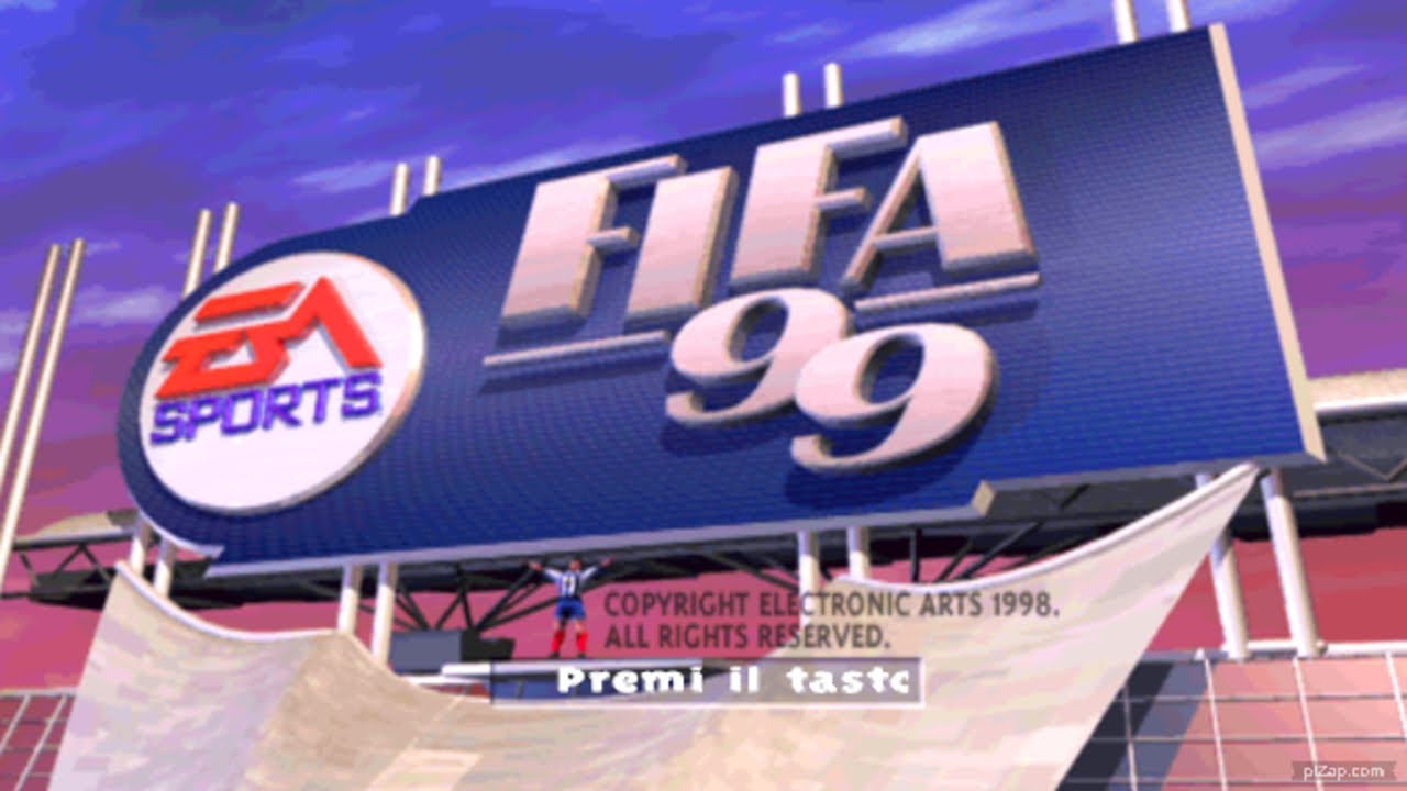 FIFA 99-PS1 (ITA) Barcellona VS Real Madrid (Massimo Caputi e Giacomo Bulgarelli)
