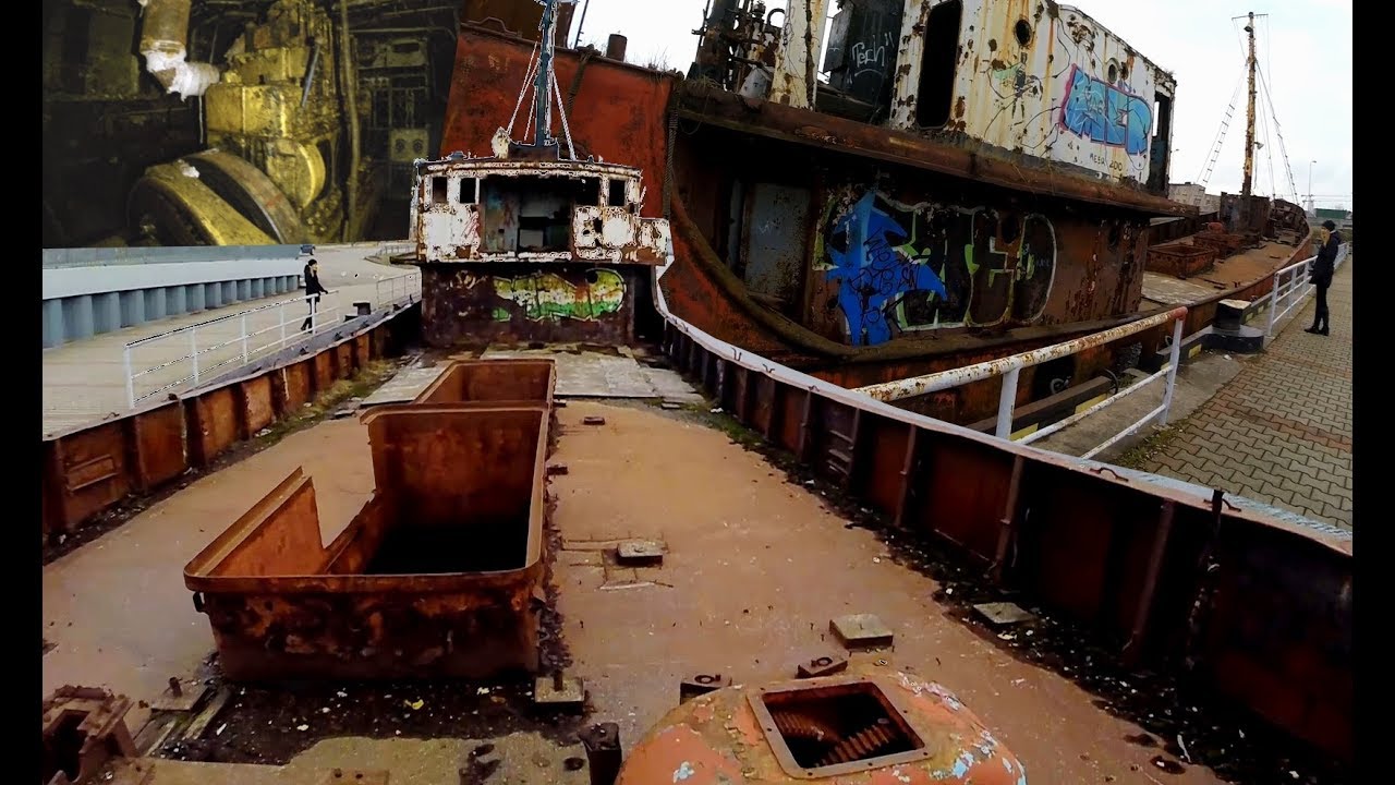 Apleistas žvejybinis laivas / Abandoned fishing ship