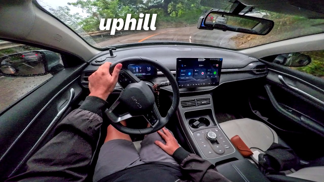 BYD Seal 5 DM-i on Wet Uphill Roads (Ligaya Drive Tagaytay - Sungay Road)