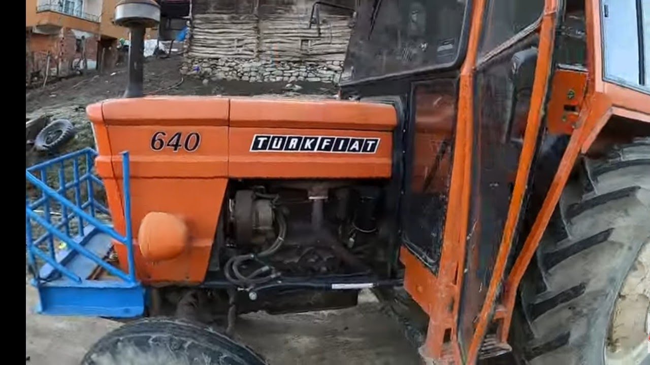 Fiat 640 efsane Traktör inceleme / Egzoz Sesi süper / Fiat 640 Legend Tractor Review