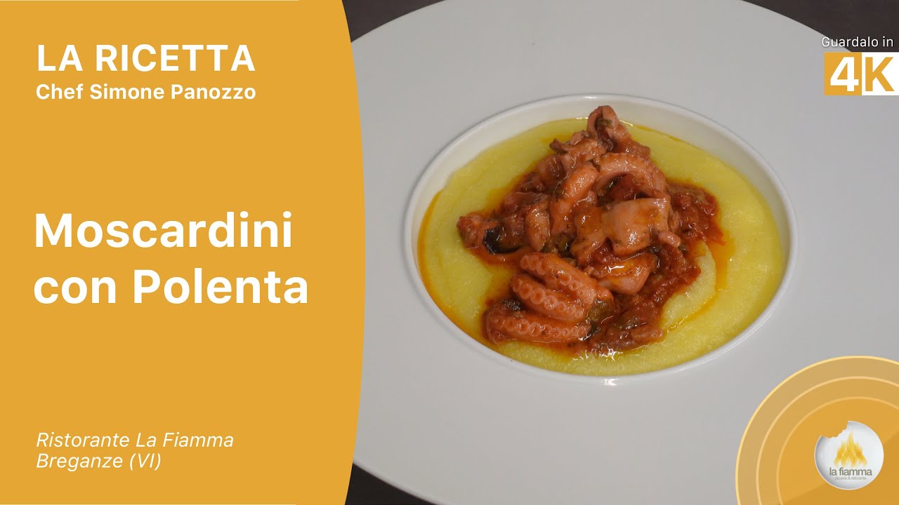 Moscardini con Polenta - Video ricetta  | Ristorante La Fiamma di Breganze