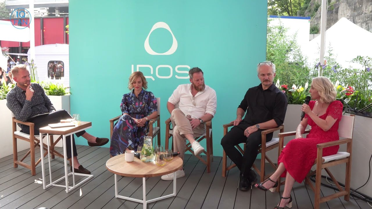 Andrea Gontkovičov&aacute; - Talkshow Libora Boučka IQOS Lounge KVIFF 2023