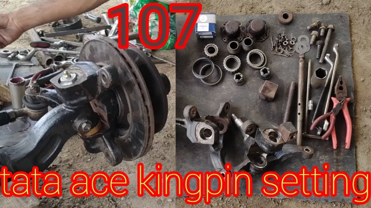 tata ace kingpin setting#ashadulautoservice
