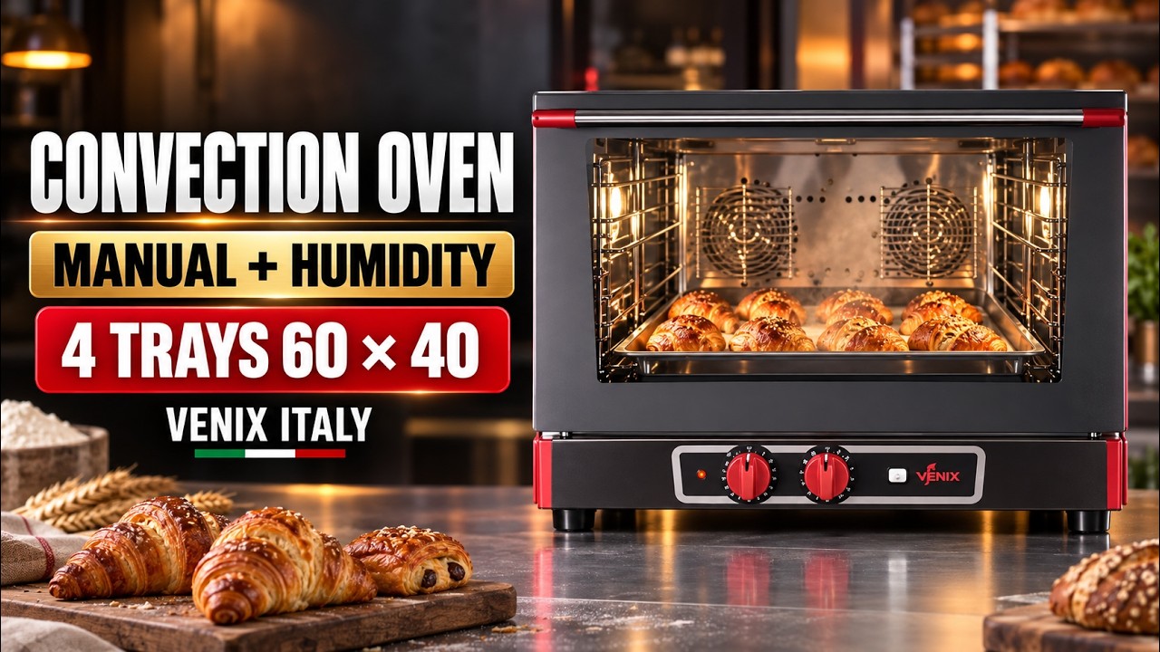 فرن حراري T04M / CONVECTION OVEN WITH HUMIDITY T04M