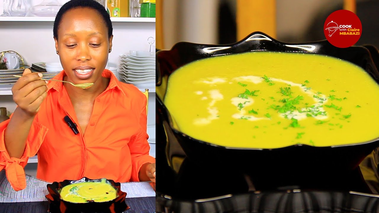 UKO WATEKA SOUPE Y' IBIHAZA IKARYOHA CYANE/ How To Make The Best Creamy Pumpkin Soup
