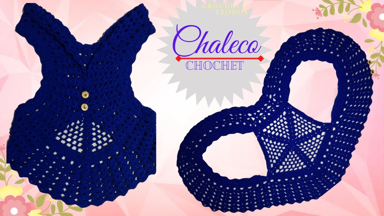 COMO HACER CHALECO tejido a  CROCHET - chal tejido a crochet para mujer SUPER FACIL suscríbete