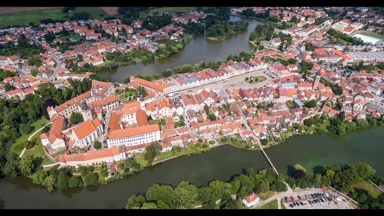 TELČ  (UNESCO) Z PTAČÍ PERSPEKTIVY | 4K