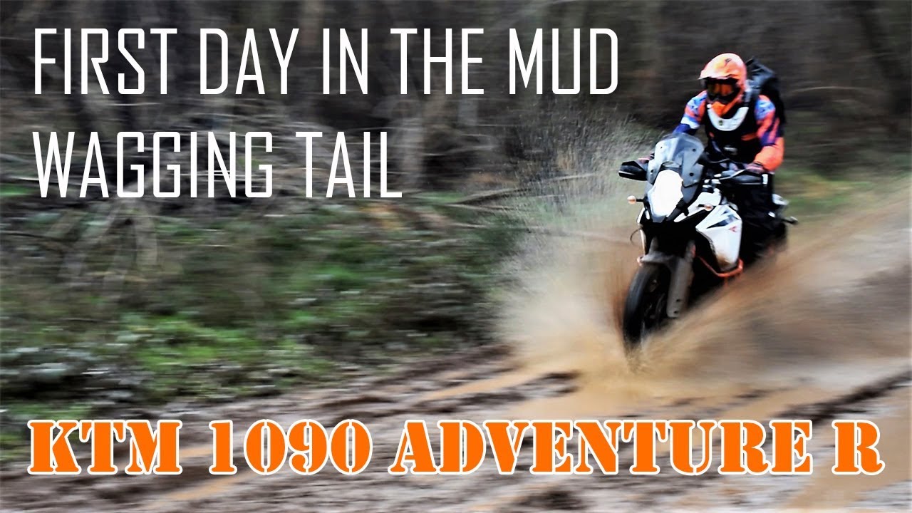 KTM 1090 Adventure R Wagging Tail in the Mud