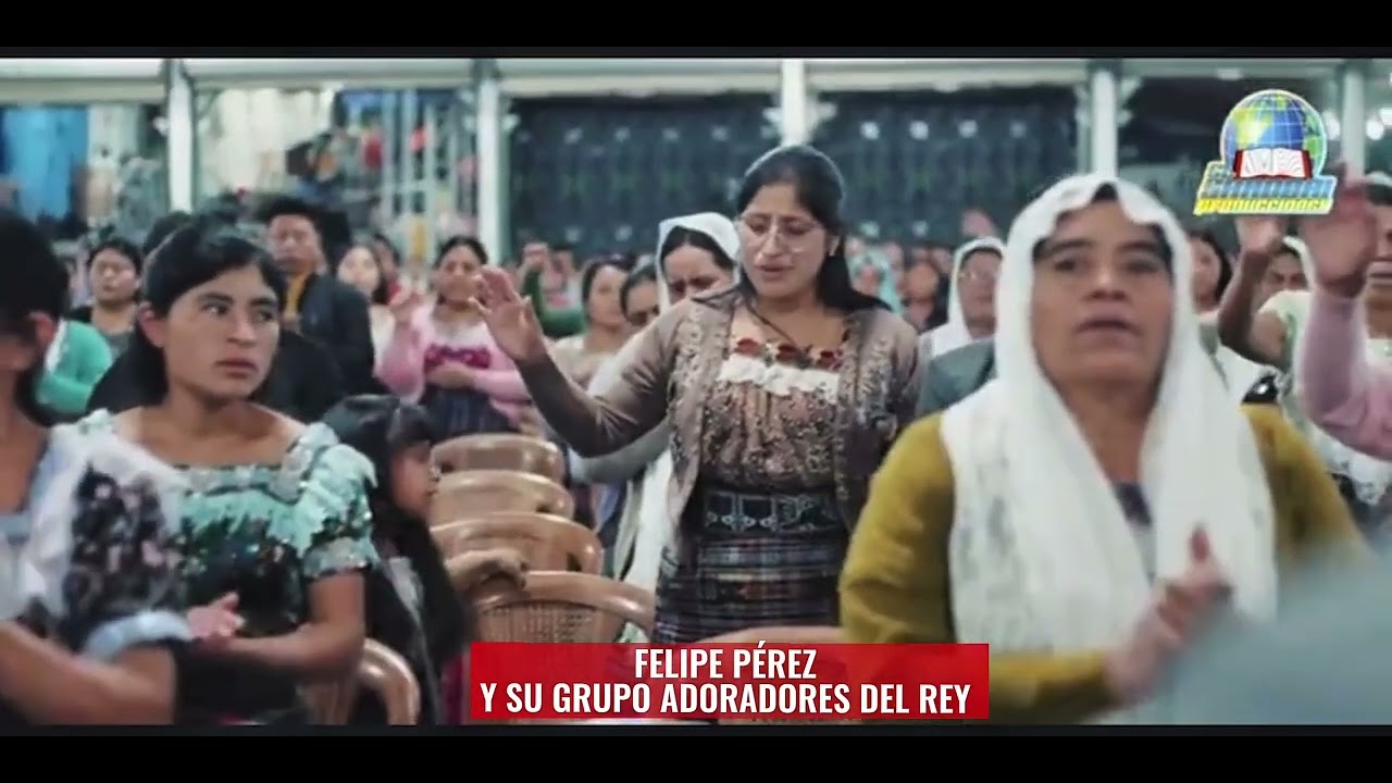 FELIPE PÉREZ Y SU GRUPO ADORADORES DEL REY 🎶😭LEVANTÓ MIS MANOS 