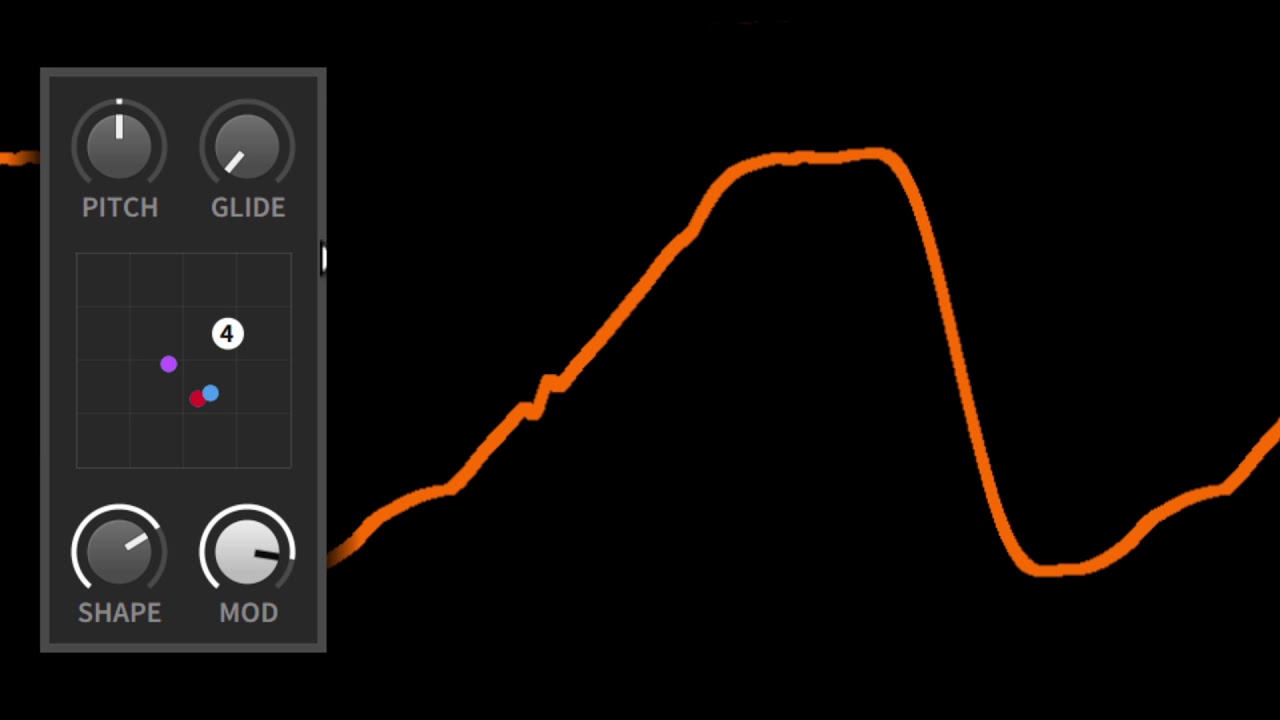 Phase-4: Oscillator X-Y Pad