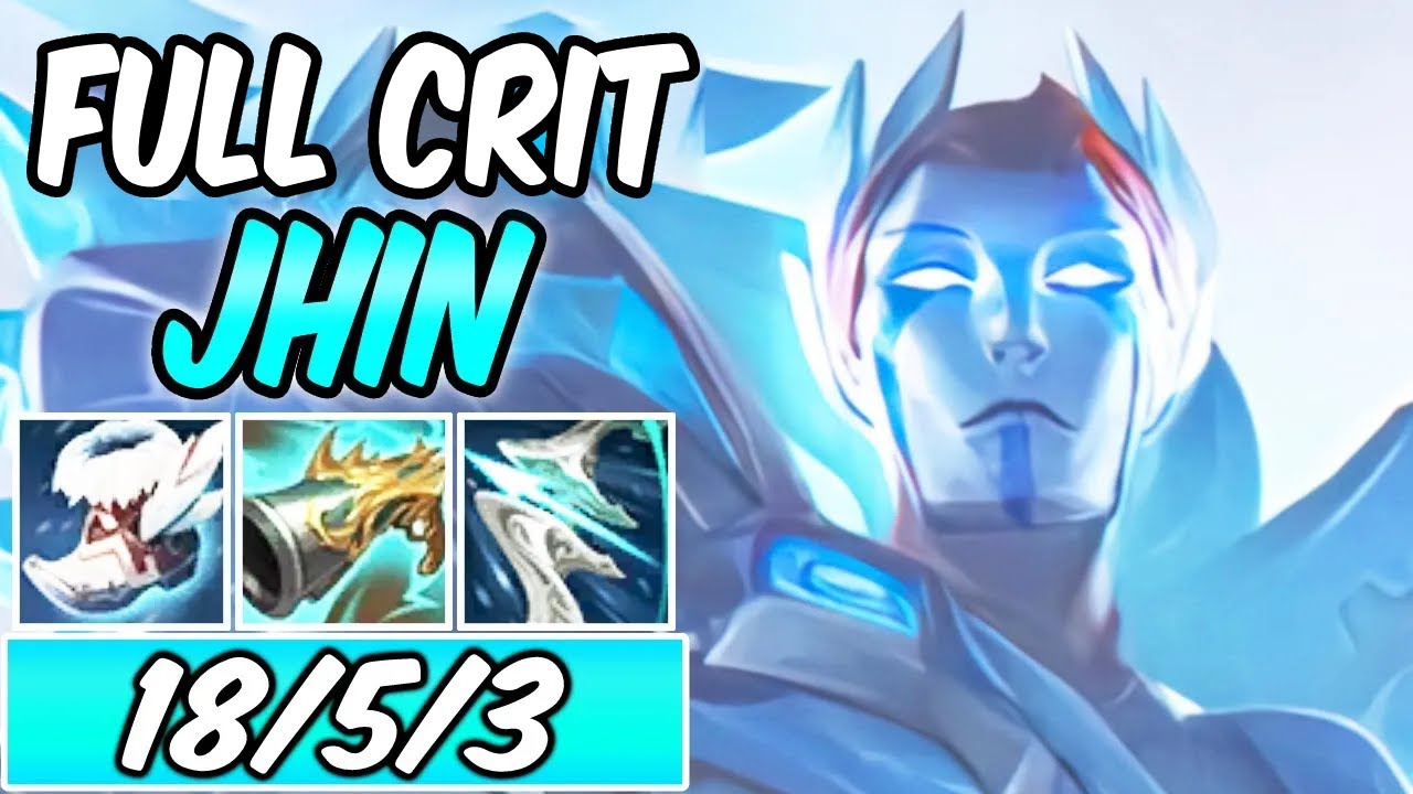 FULL CRIT JHIN ADC | Build & Runes | DWG JHIN  GAMEPLAY | League of Legends