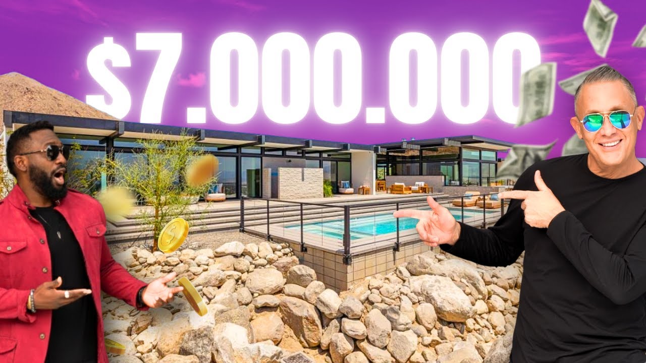THE MOST SPECTACULAR $7 MILLION HOUSE IN PALM SPRINGS! (Donald Wexler Design)🤑🤑