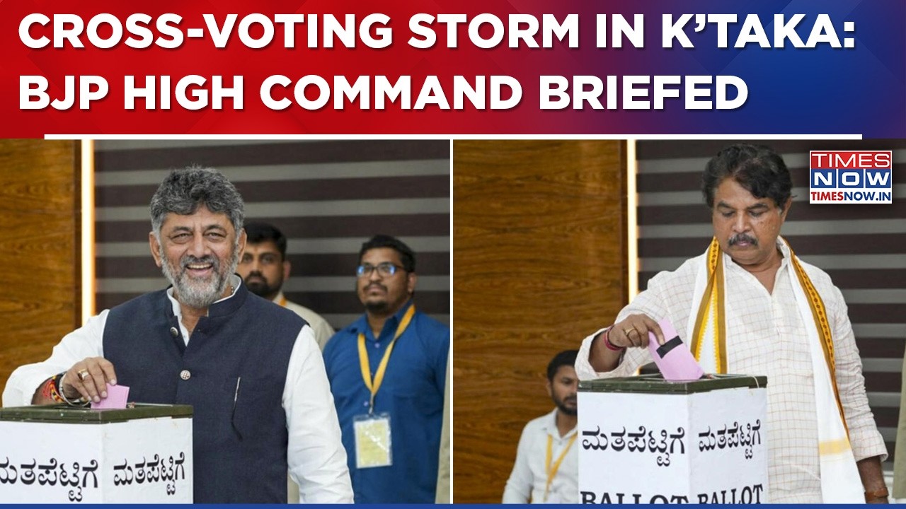 Karnataka Row: BJP High Command Briefed On 'Cross-Voting' | Action Against 'Anti-Party' MLAs Soon?