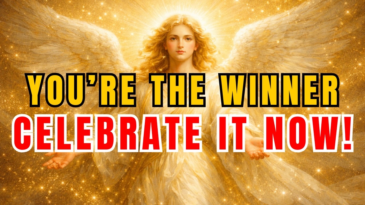 CHOSEN ONE, THE UNIVERSE HAS DECLARED YOU THE WINNER – CELEBRATE NOW!