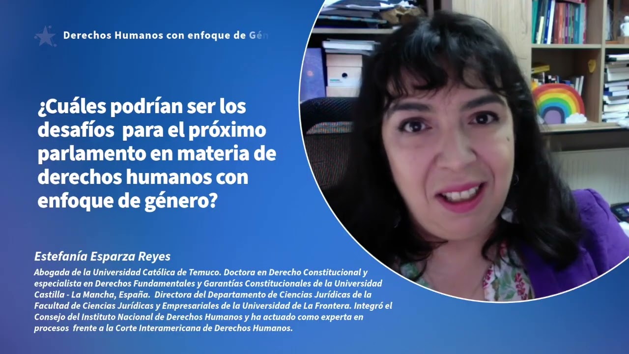 Estefanía Esparza Reyes - Derechos Humanos con enfoque de género