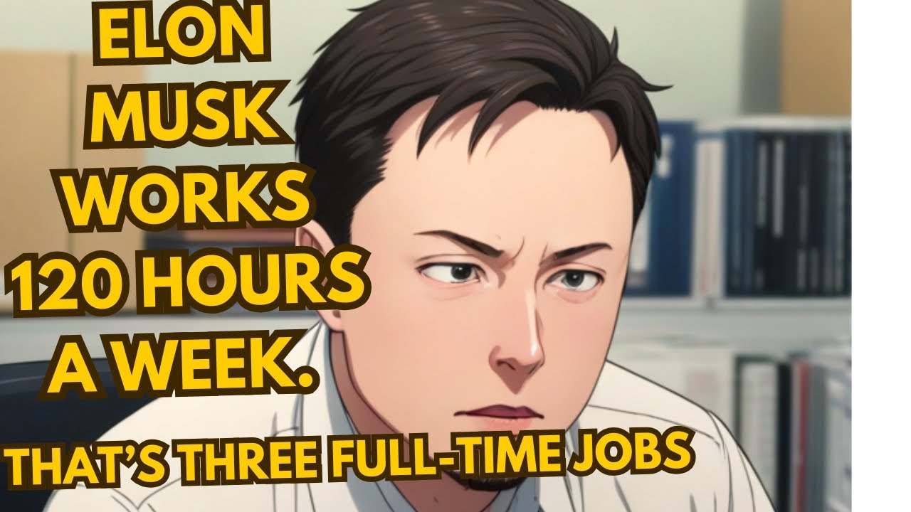 Elon Musk Works 120 Hours A week. That&rsquo;s 3 Full Time Jobs