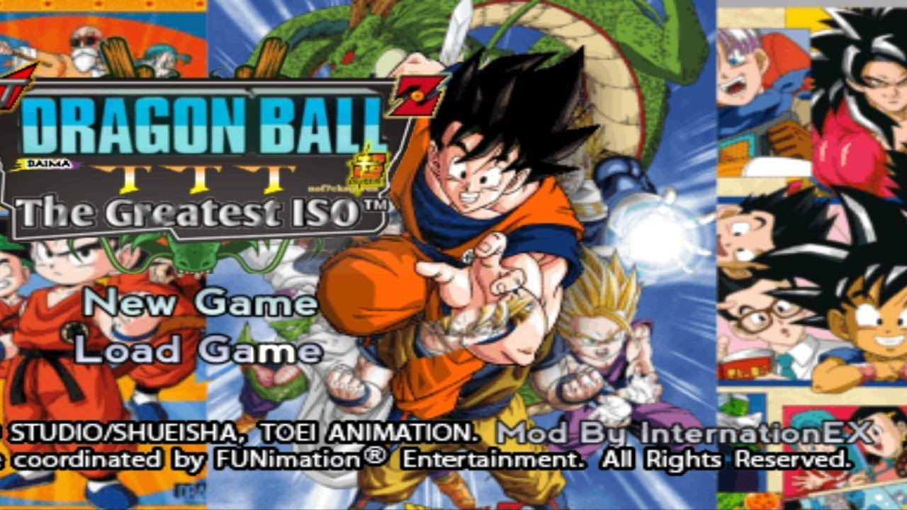 DBZ TTT PSP MOD Update V1.5 