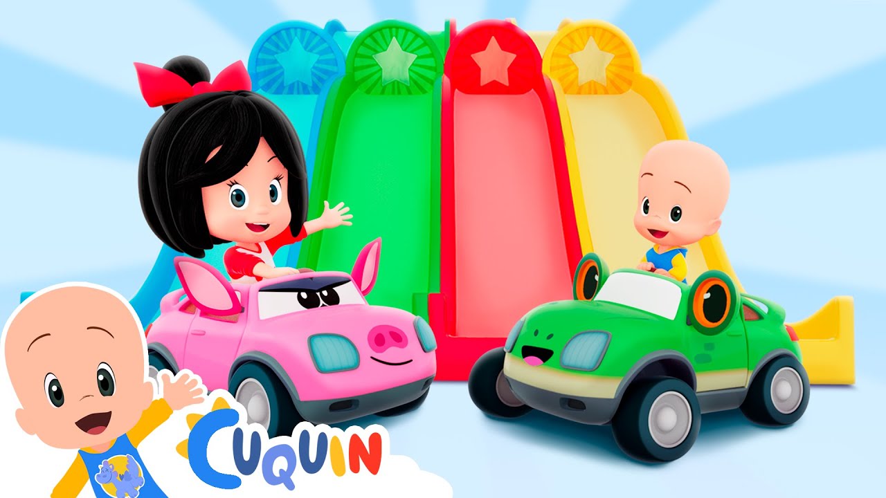 ¡Coches de animales! 🚗🐷 | Canciones y episodios con la Familia de Cleo & Cuquín