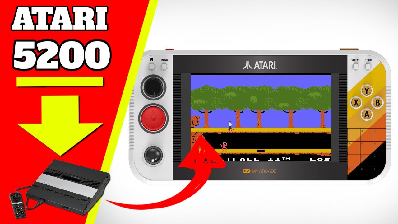 Atari Gamestation Go — Давайте поиграем в игры Atari 5200 — Загруженные ROM-файлы