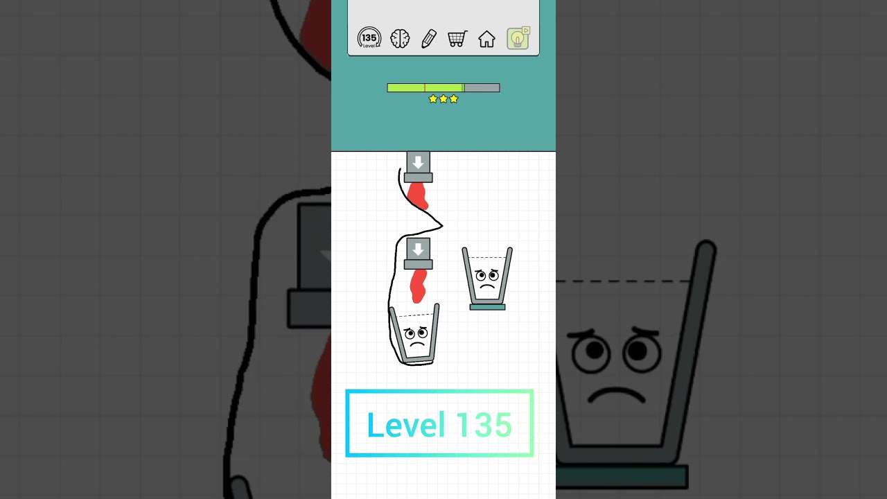 Happy glass level 135#gaming