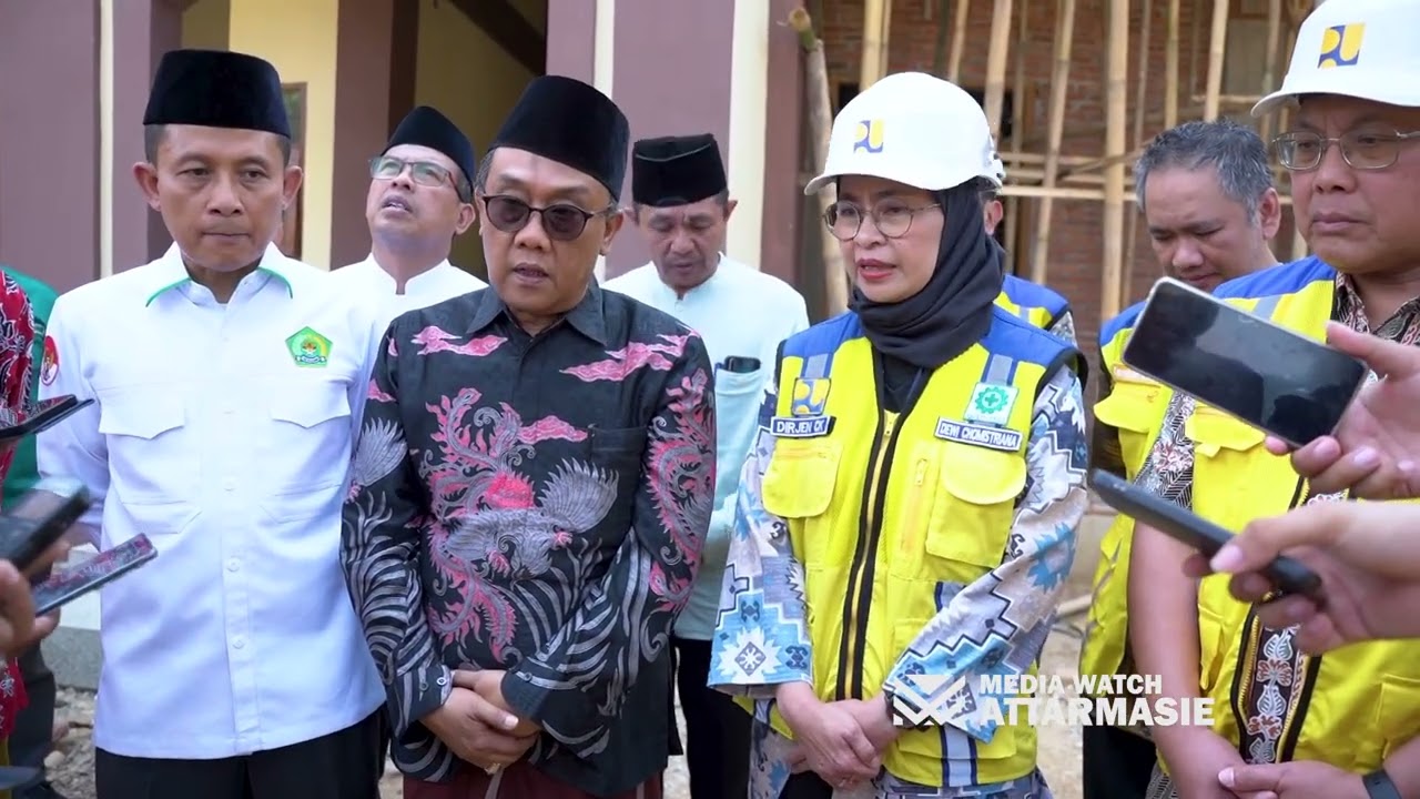 Kehadiran Dirjen Cipta Karya PUPR RI menjadi bukti perhatian pemerintah untuk pesantren dan santri.