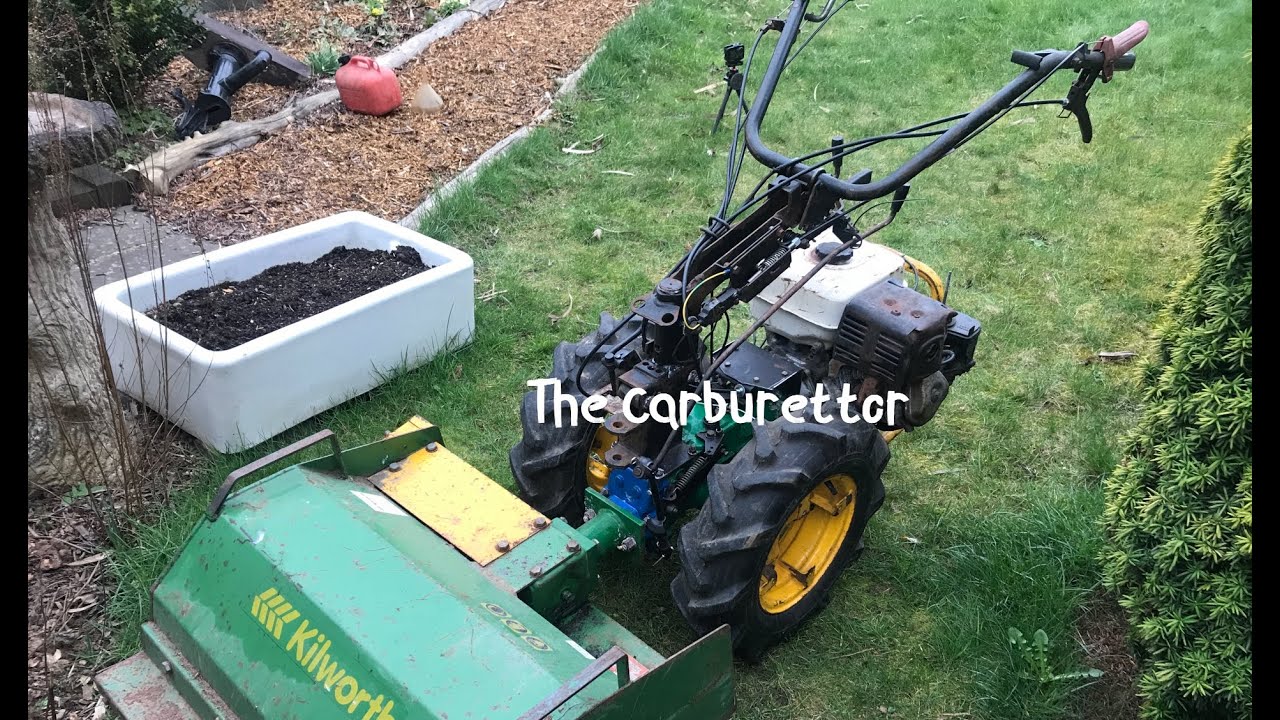 It's a RUNNER!    BCS Ferrari 330 Two Wheeled Tractor Restoration Project  Honda GX270 Refurb