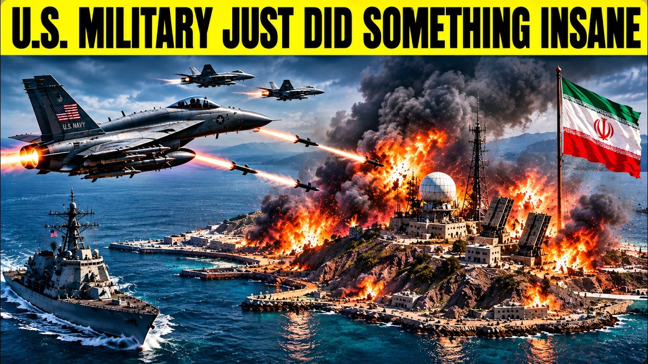 U.S. Military Just Did Something INSANE To Iran's Coastal Hideouts