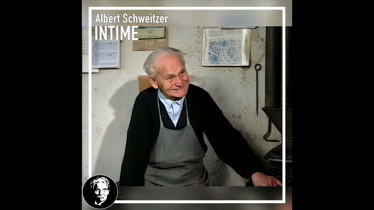 Albert Schweitzer Intime par Fritz Haeberle