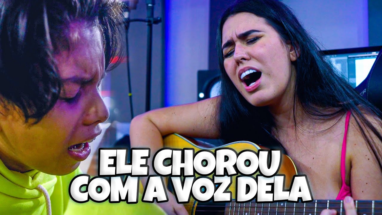 VINNE SE EMOCIONOU COM A VOZ DELA
