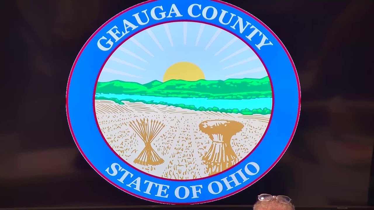 Geauga County Board of County Commissioners Meeting of 9th December 2025.